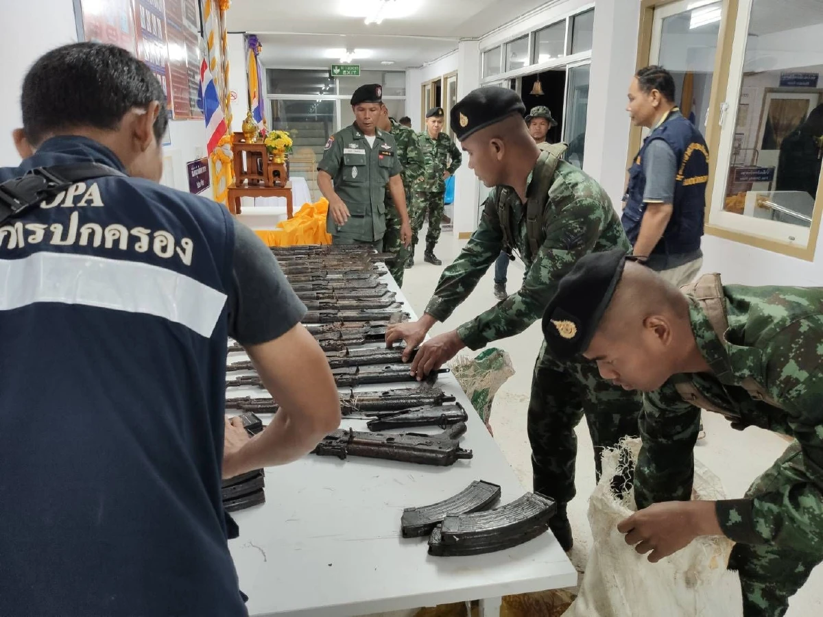 โผล่รายวัน! พบอาวุธสงครามถูกทิ้งในบ่อน้ำอีกแล้ว