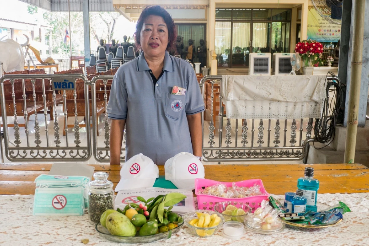 อสม.ปทุมธานีชูนวัตกรรมช่วยเลิกบุหรี่