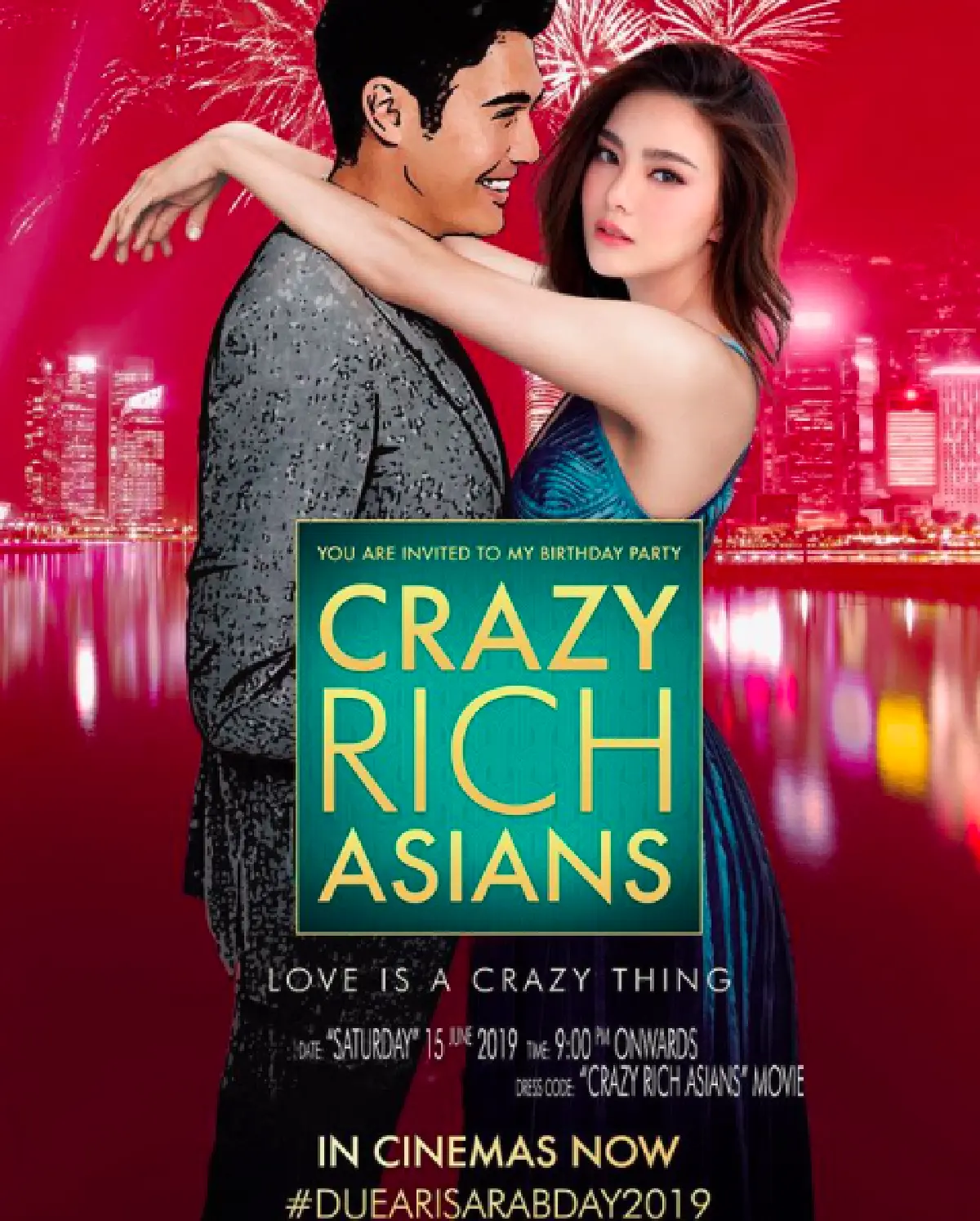 ไม่มีคำว่าธรรมดา! "ดิว อริสรา” จัดปาร์ตี้ฉลองวันเกิดอายุ 29 ในธีม Crazy Rich Asians