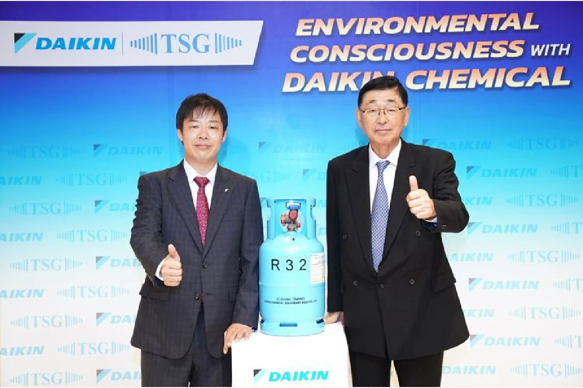 “ไดกิ้น เคมีคอล เซาท์อีสท์ เอเชีย” เดินหน้าบุกตลาดน้ำยาแอร์เต็มสูบ โชว์นวัตกรรมรักษ์โลก พร้อมขึ้นแท่นผู้ผลิตสารทำความเย็นเบอร์หนึ่งในเอเชีย