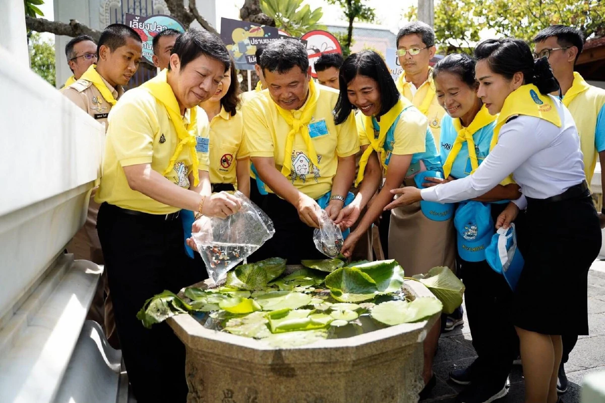 จิตอาสา 904 วปร.พร้อมใจป้องกันโรคไข้เลือดออก