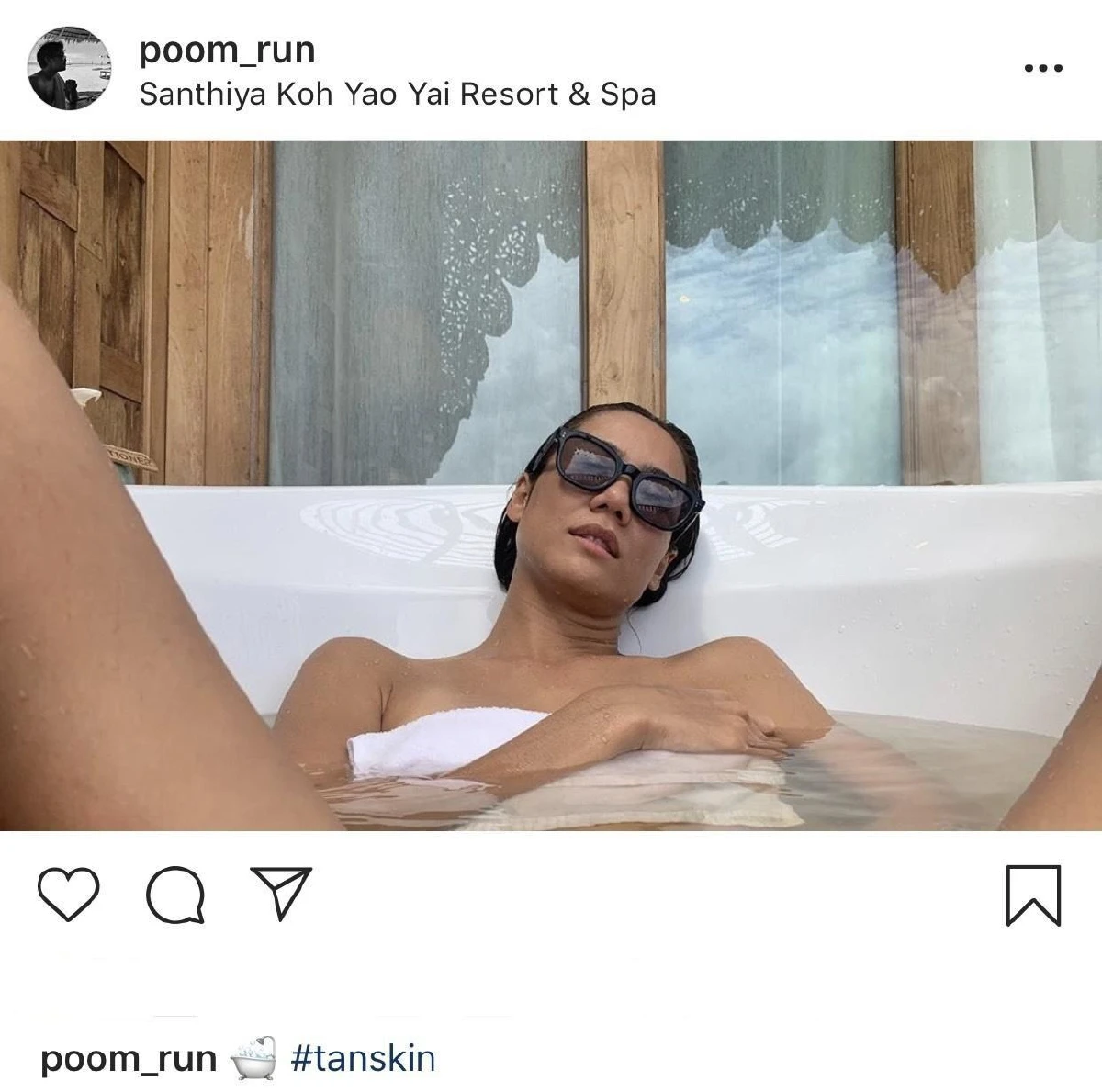 เข็ม ลภัสรดา เปลือยท่อนบนอวดหุ่นเซ็กซี่ โชว์รอยสักสุดแซ่บ