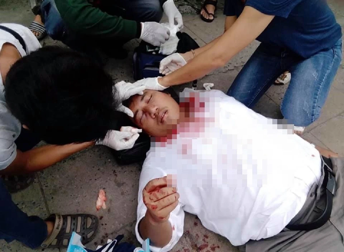 จ่านิว ถูกรุมทำร้ายซ้ำ เบื้องต้นหัวแตก-ยังพูดตอบโต้ไม่ได้