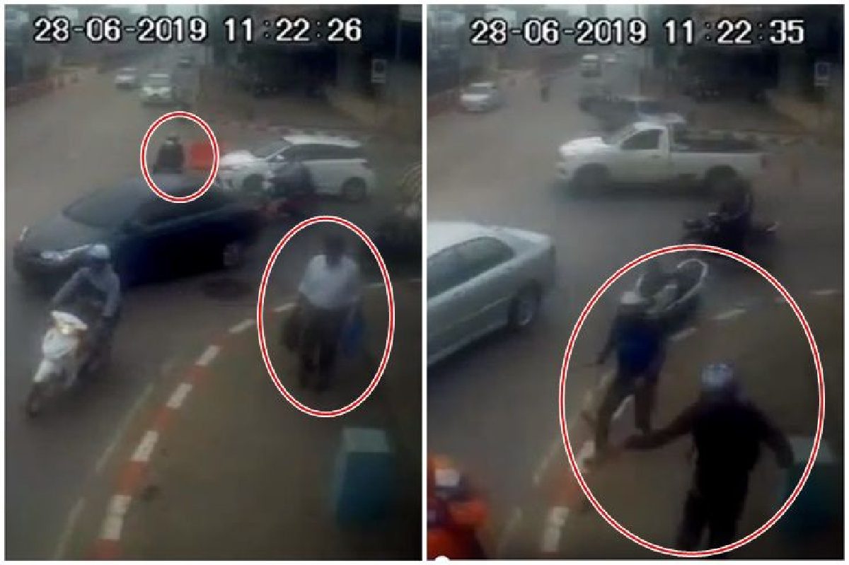 "โรม"โพสต์คลิป คนร้าย ตีหัว จ่านิว "นี่กะเอาตายหรือพิการแน่ๆ" "โรม"โพสต์คลิป คนร้าย ตีหัว จ่านิว "นี่กะเอาตายหรือพิการแน่ๆ"
