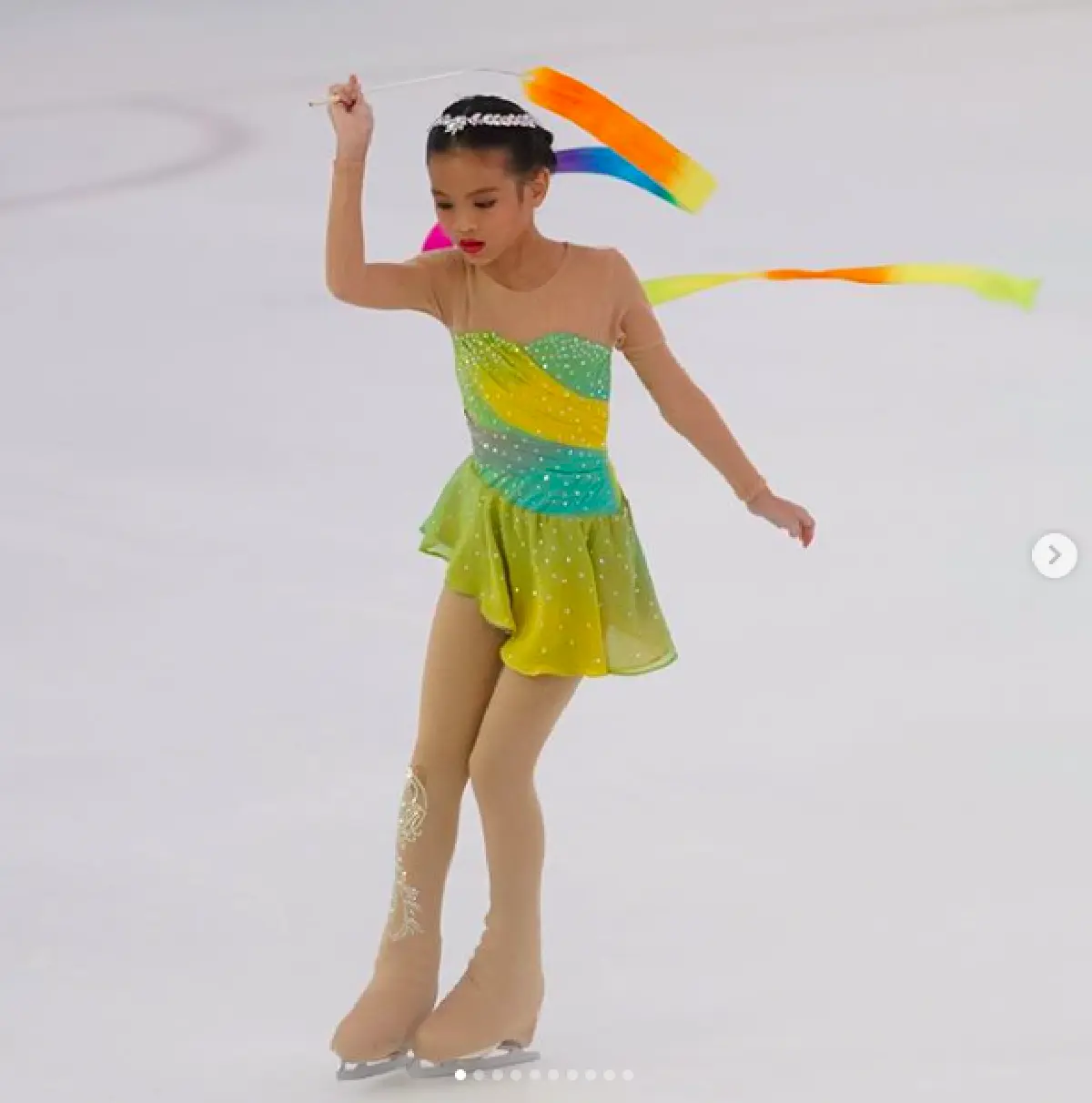 “น้องเวนิส” ลูกสาวแม่ “แม่แบม จณิสตา ” แข่งไอซ์สเก็ตระดับประเทศที่มาเลเซีย คว้าอันดับ 2 มาได้