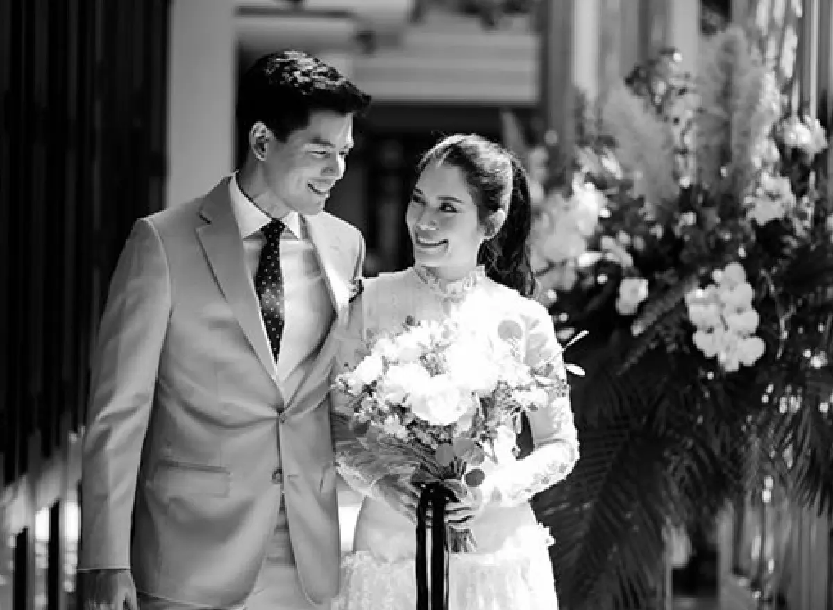 "โน้ต วัชรบูล” สละโสด! ควงแฟนสาว “กุ้ง” เข้าพิธีวิวาห์อย่างเรียบง่าย