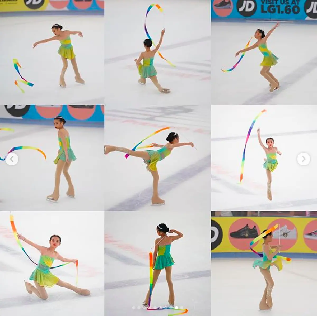 “น้องเวนิส” ลูกสาวแม่ “แม่แบม จณิสตา ” แข่งไอซ์สเก็ตระดับประเทศที่มาเลเซีย คว้าอันดับ 2 มาได้