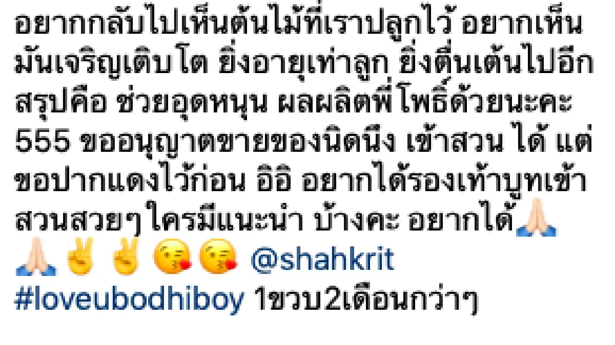 เรียบง่ายสุดๆ “แม่แอน” สร้างอาณาจักรบ้านสวน ปลูกต้นทุเรียนเท่าอายุ "น้องโพธิ์”