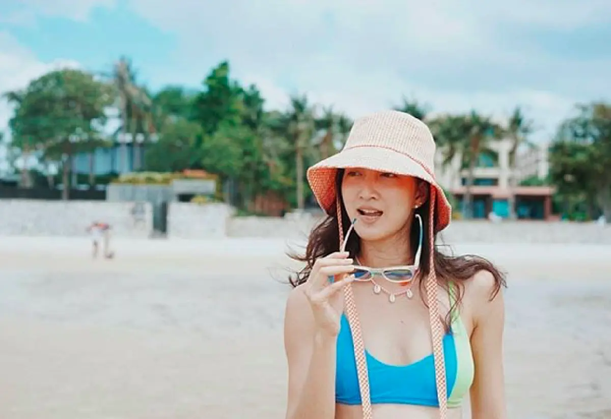 “แพนเค้ก” อวดความเป๊ะในชุดว่ายน้ำทูพีซสีสดใส  สวยหุ่นดีสมตำแหน่งท็อปโมเดล