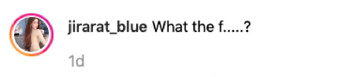 ไอจีเดือดพล่าน! “บลู” ไม่ทนอีกแล้ว ไล่ตอบกลับทุกคอมเมนต์ที่เข้ามาต่อว่าเสียหาย