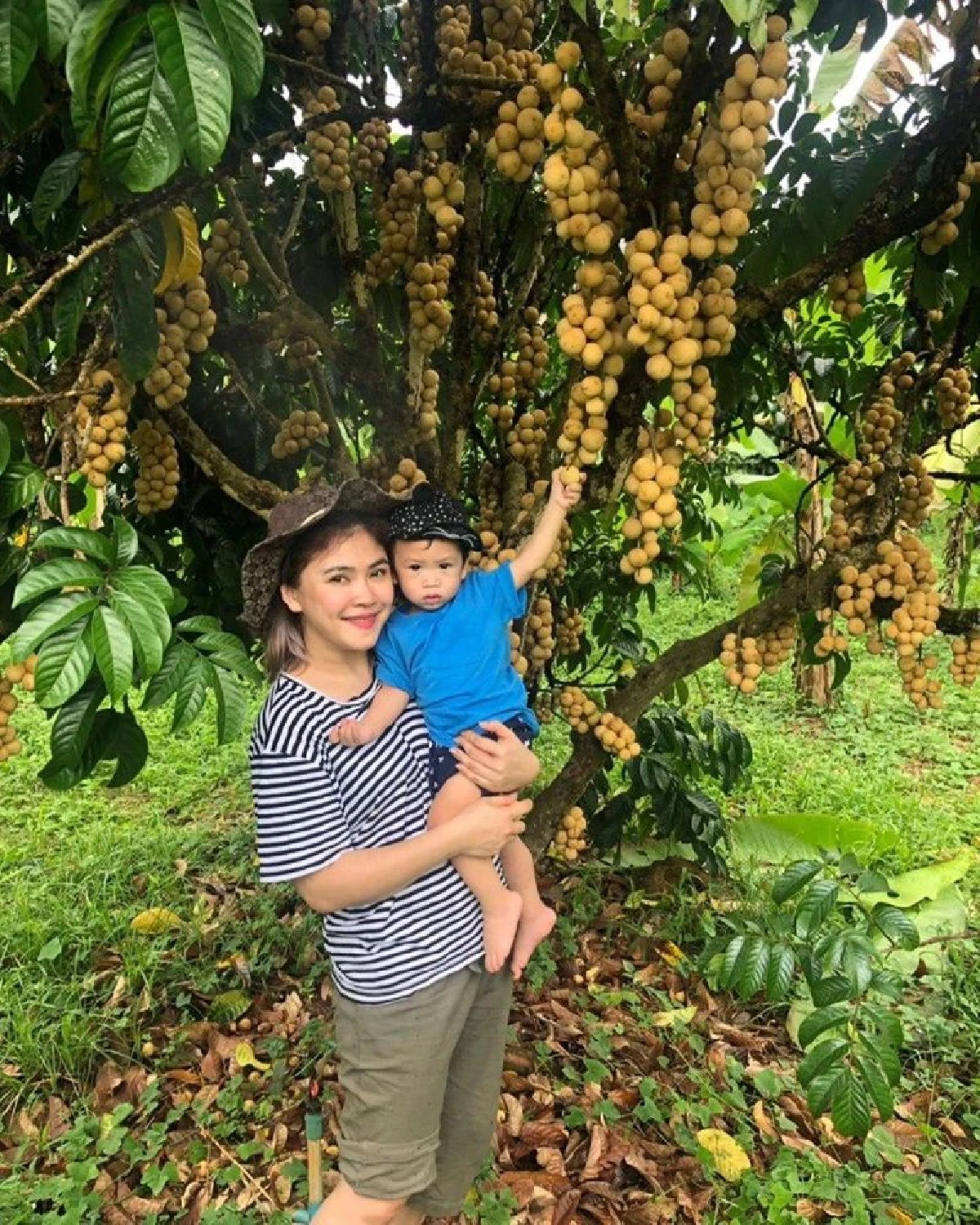 ชีวิตเรียบง่าย! ชาคริต-แอน ทำสวนผลไม้พาลูกชาย น้องโพธิ์ ใกล้ชิดธรรมชาติ