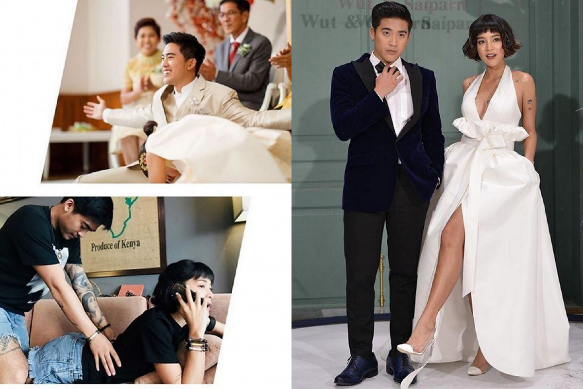 สายป่าน-วุฒิ อัปเดตภาพหลังแต่งงาน เปลี่ยนเจ้าบ่าวซ่าเป็นพ่อบ้านใจกล้า สายป่าน-วุฒิ อัปเดตภาพหลังแต่งงาน เปลี่ยนเจ้าบ่าวซ่าเป็นพ่อบ้านใจกล้า
