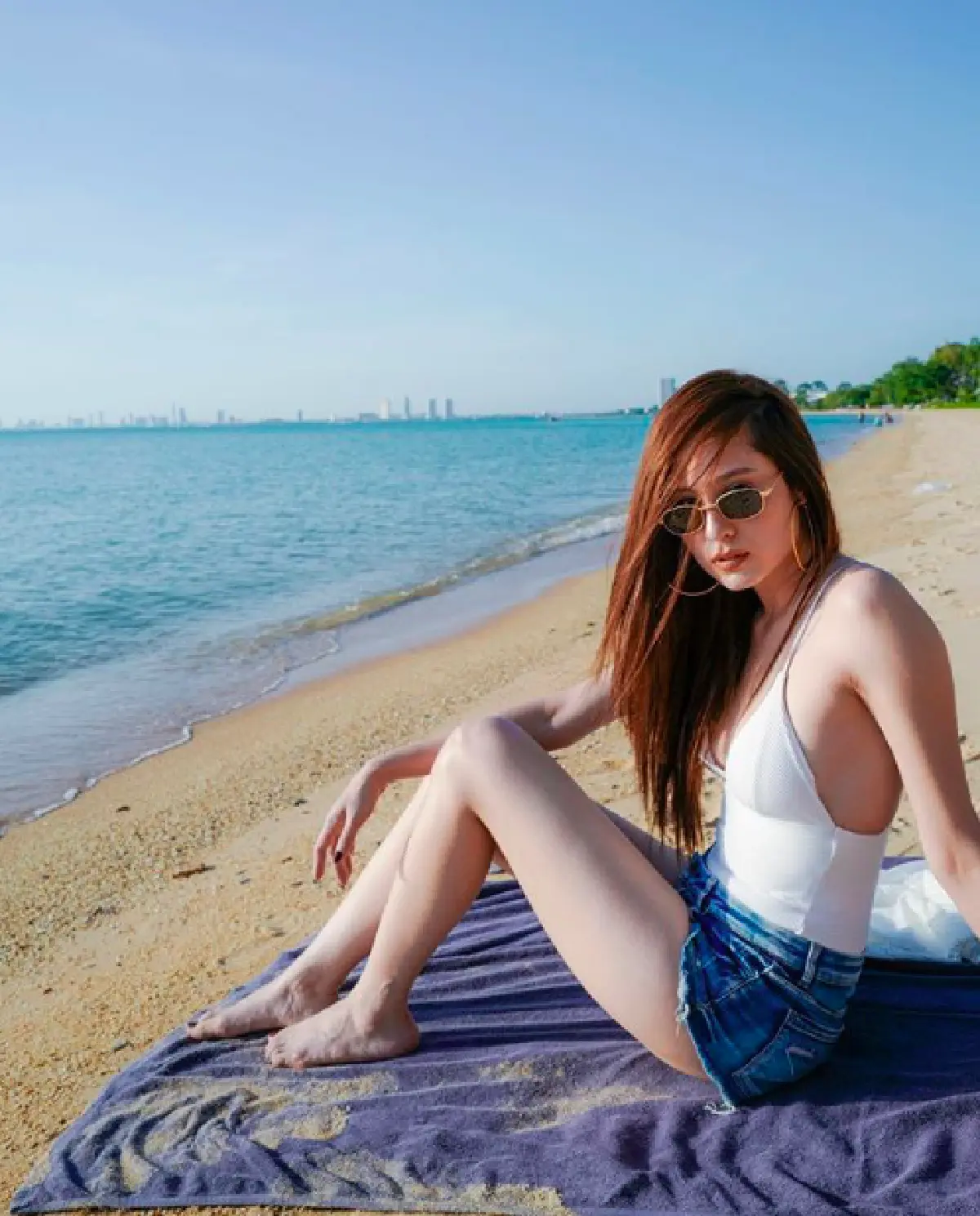 ออร่าทั้งน้าทั้งหลาน! "ขวัญ อุษามณี" พา "น้องธารา” ลูกสาว "พี่ลูกแก้ว” เที่ยวทะเล