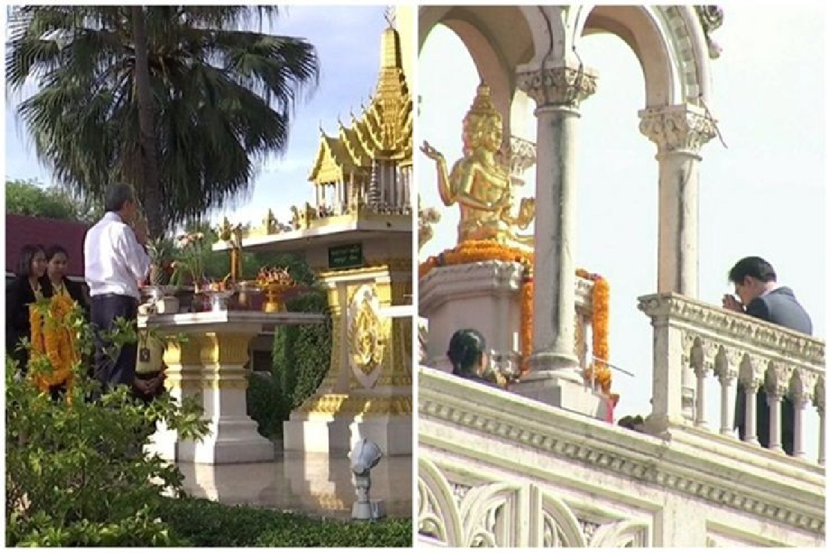 2 รองนายกฯ สักการะ สิ่งศักดิ์สิทธิ์ทำเนียบฯก่อนลุยงาน 2 รองนายกฯ สักการะ สิ่งศักดิ์สิทธิ์ทำเนียบฯก่อนลุยงาน