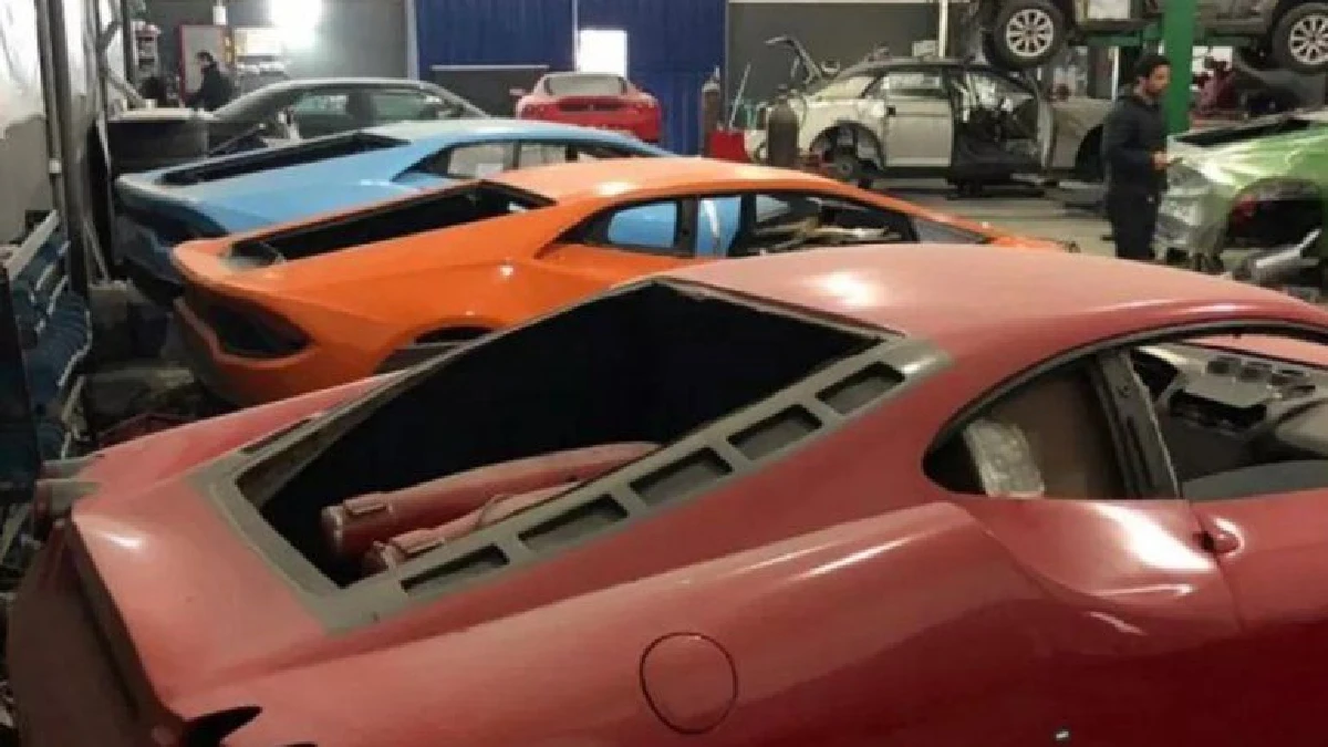 ตร.บราซิลทลายโรงงานเฟอร์รารี่เก๊