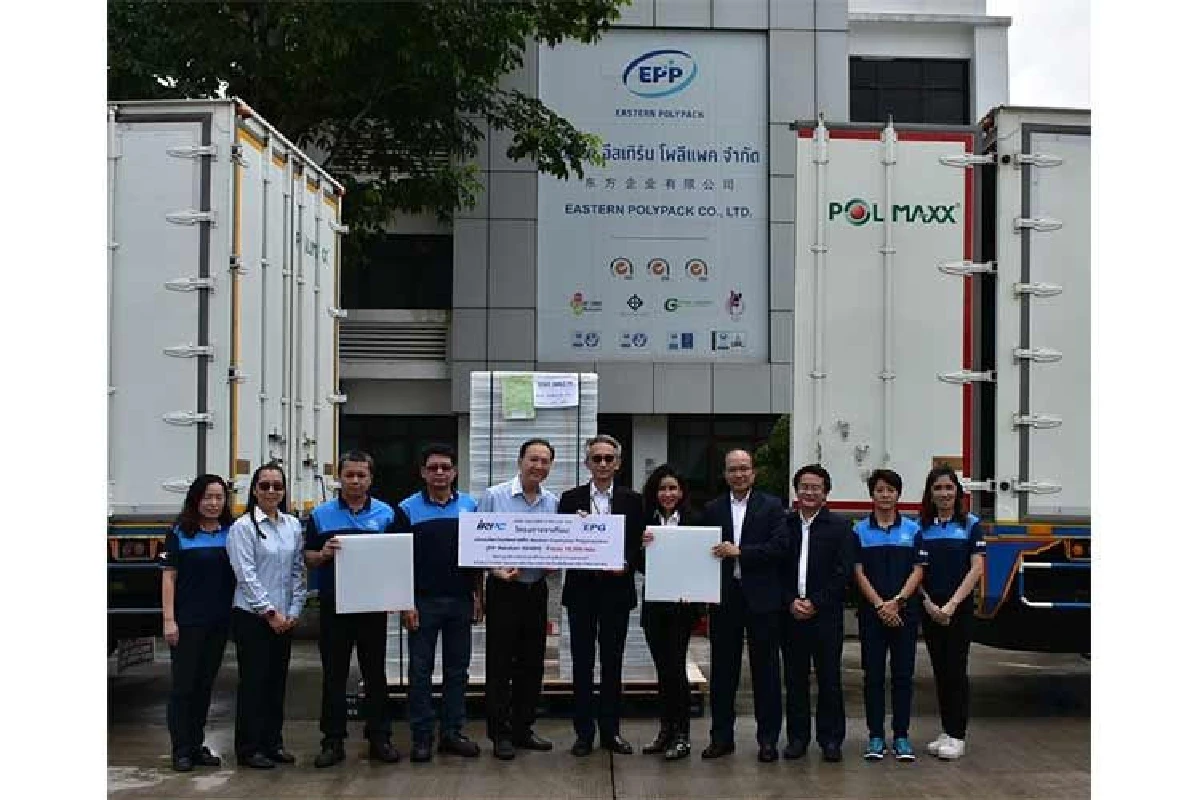 IRPC มอบผลิตภัณฑ์พลาสติก Random Copolymer Polypropylene ให้แก่มูลนิธิขาเทียมฯ