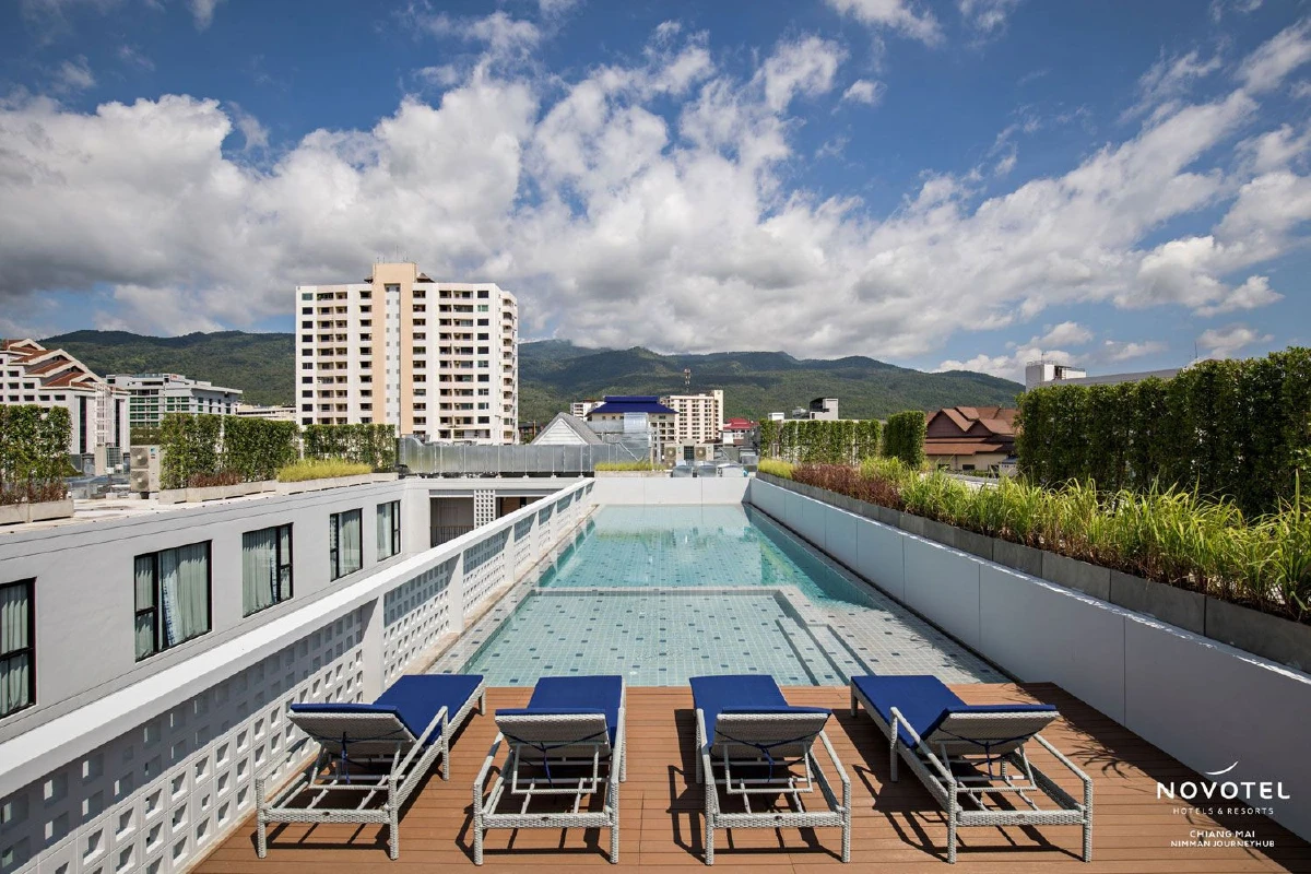 โนโวเทล เชียงใหม่ นิมมาน เจอร์นีย์ฮับ โรงแรมเปิดใหม่ ย่านท่องเที่ยวเมืองเชียงใหม่