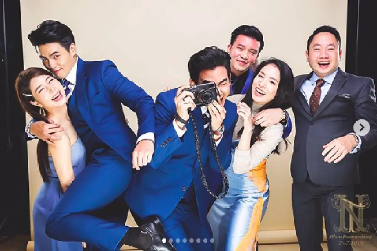 “ฮั่น-จียอน" ควงแขนไปงานแต่ง หวานจนนึกว่าถ่ายพรีเวดดิ้งเอง