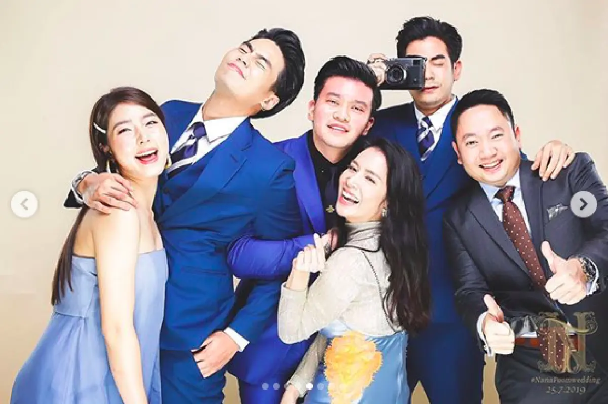 “ฮั่น-จียอน" ควงแขนไปงานแต่ง หวานจนนึกว่าถ่ายพรีเวดดิ้งเอง