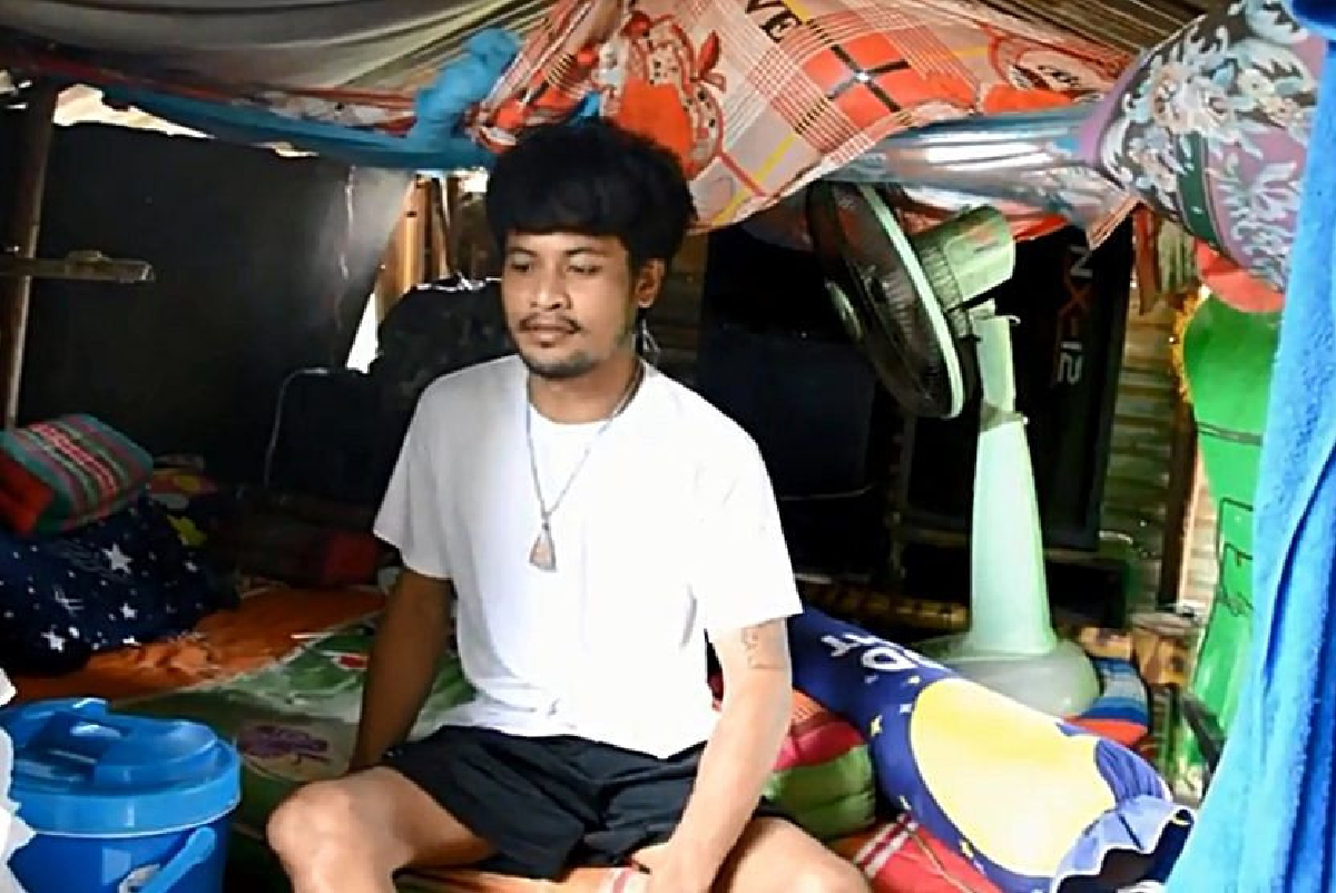 หนุ่มพิการอัมพาตครึ่งท่อนใจสู้ของานทำช่วยแบ่งเบาภาระแม่ หนุ่มพิการอัมพาตครึ่งท่อนใจสู้ของานทำช่วยแบ่งเบาภาระแม่
