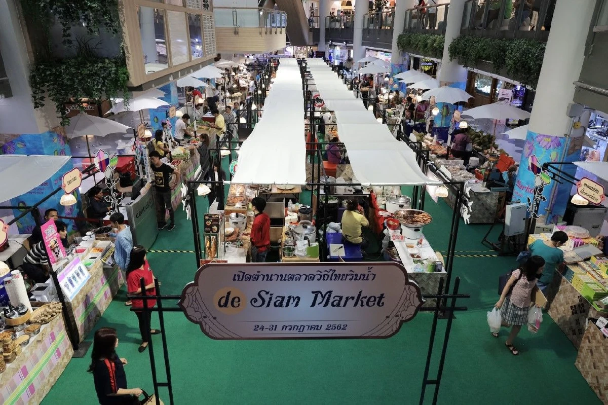 ฟินสุดขั้วงาน de Siam Market บุ๋น, บอนซ์ สัมผัสความอร่อยวิถีไทยริมน้ำ