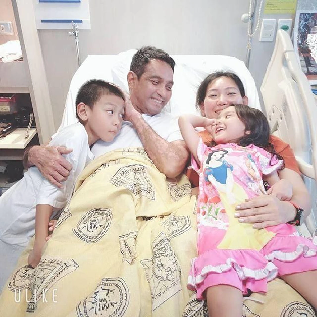 วินัย ไกรบุตร กลับมาฟิตยกเวทที่รพ. หวั่นนอนนานๆขาแขนลีบ