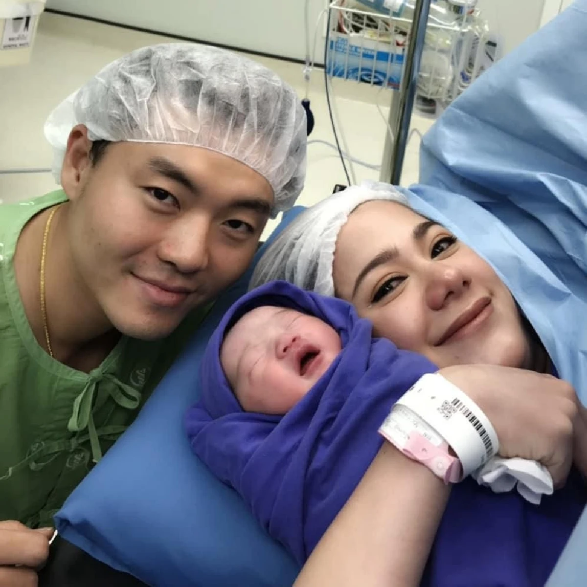 แนนซี่ นันทพร คลอดลูกสาวคนแรกลูกครึ่งเกาหลี ตั้งชื่อไว้ว่า "Ji Yoo Kim"