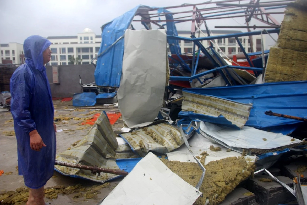 "ไต้ฝุ่นเลกีมา" พัดถล่มมณฑลเจ้อเจียง ยอดดับ 28 สูญหาย20