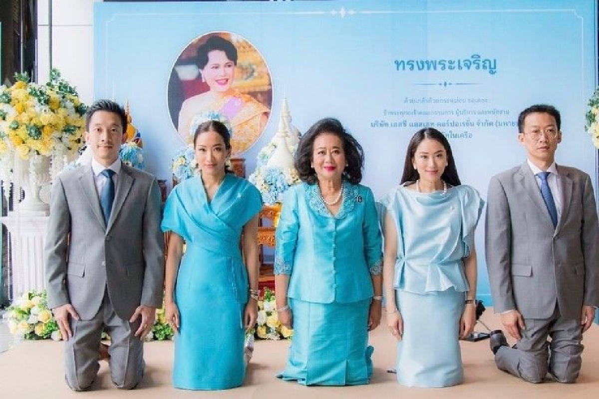 ทักษิณและครอบครัว ถวายพระพร สมเด็จฯพระพันปีหลวง ทักษิณและครอบครัว ถวายพระพร สมเด็จฯพระพันปีหลวง