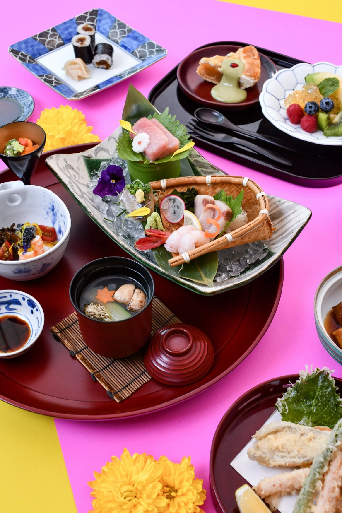 ชิมอาหารชุดสุดพิเศษรับเทศกาลดอกเบญจมาศของประเทศญี่ปุ่น ที่ห้องอาหารยามาซาโตะ