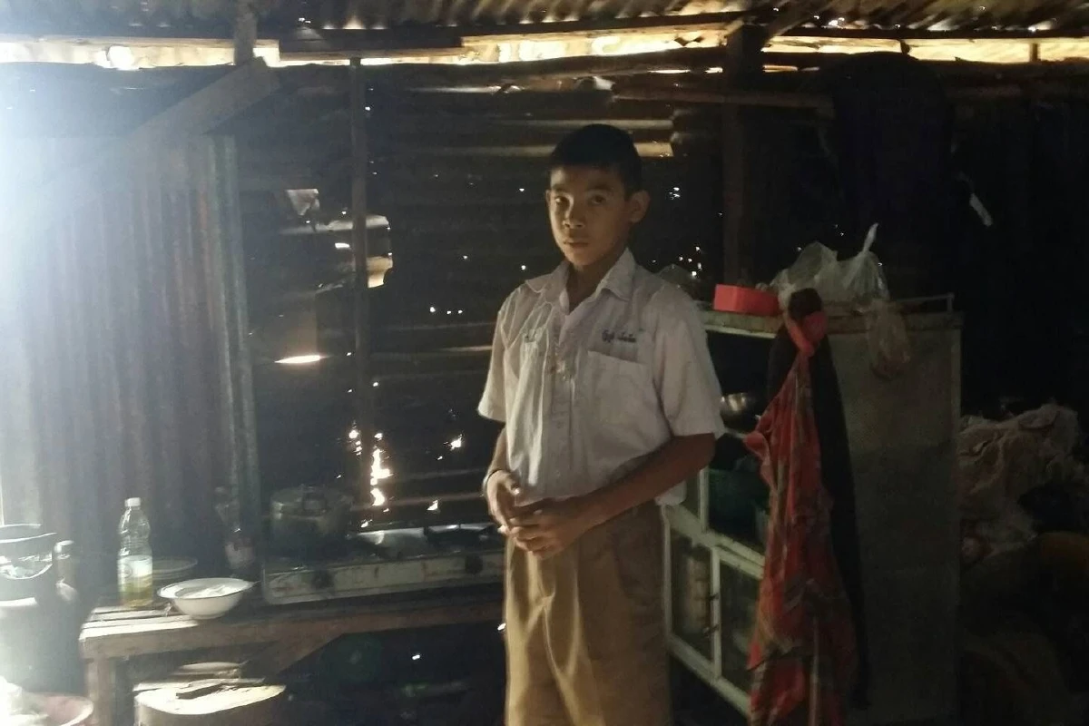 วอนช่วยเหลือครอบครัวม.1ฐานะยากจนเปิดโอากาสให้มีเป็นความอยู่ดีขึ้น