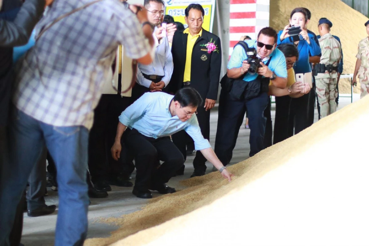 'จุรินทร์'เคาะประกันรายได้ข้าวตันละ 1หมื่นบาทครัวละไม่เกิน40ไร่