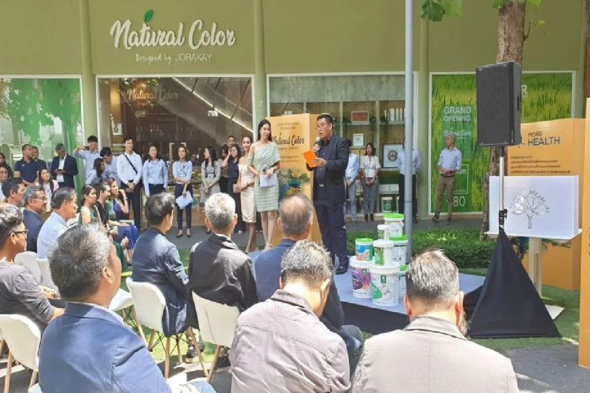 จระเข้ฯ เดินเกมรุกตลาดสีซีเมนต์ เปิดสตูดิโอ Natural Color Designed by JORAKAY