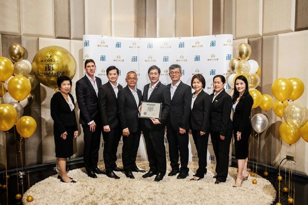 "เมดีซ กรุ๊ป" ฉลองความสำเร็จด้วยมาตรฐานระดับโลก AABB และรางวัลธนาคารสเต็มเซลล์ที่ดีที่สุดของไทย 