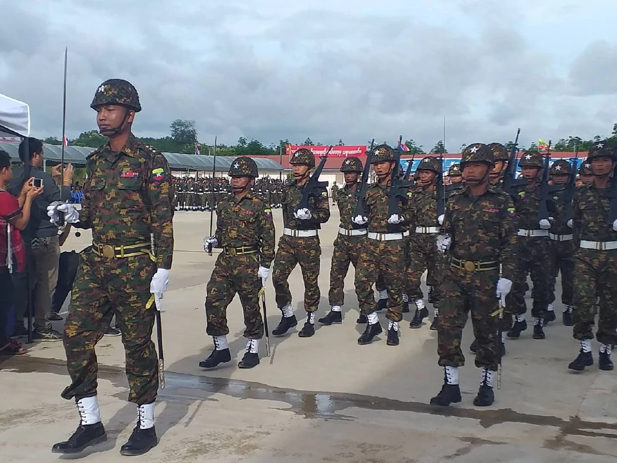 กองกำลังกะเหรี่ยง BGF จัดงานครบรอบ 9 ปีการก่อตั้งมุ่งสร้างสันติภาพแนวชายแดน