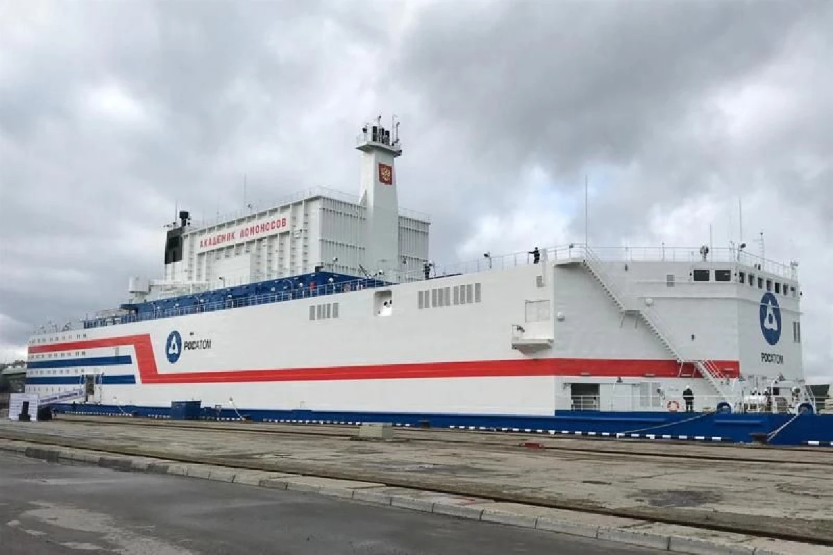 รัสเซียเปิดตัวโรงไฟฟ้านิวเคลียร์ลอยน้ำแห่งแรกของโลก