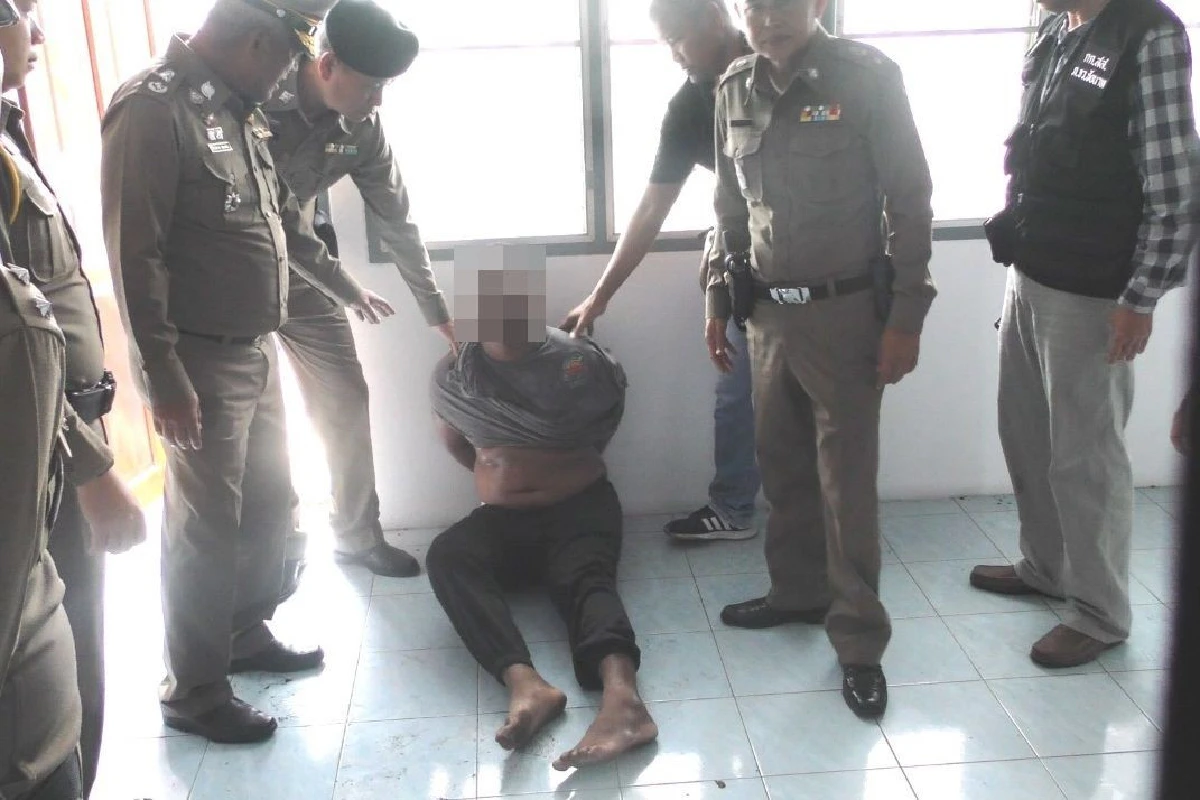 ตำรวจชัยนาทรวบหนุ่มบุกเดี่ยวจี้ชิงเงินแบงก์ออมสินหวังใช้หนี้พนันบอลออนไลน์