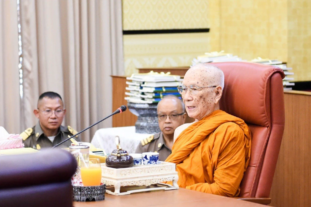 สมเด็จพระสังฆราช ประทานพรให้ ครม.มีสติสัมปชัญญะ เพื่อจะได้ไม่ผิดพลาด