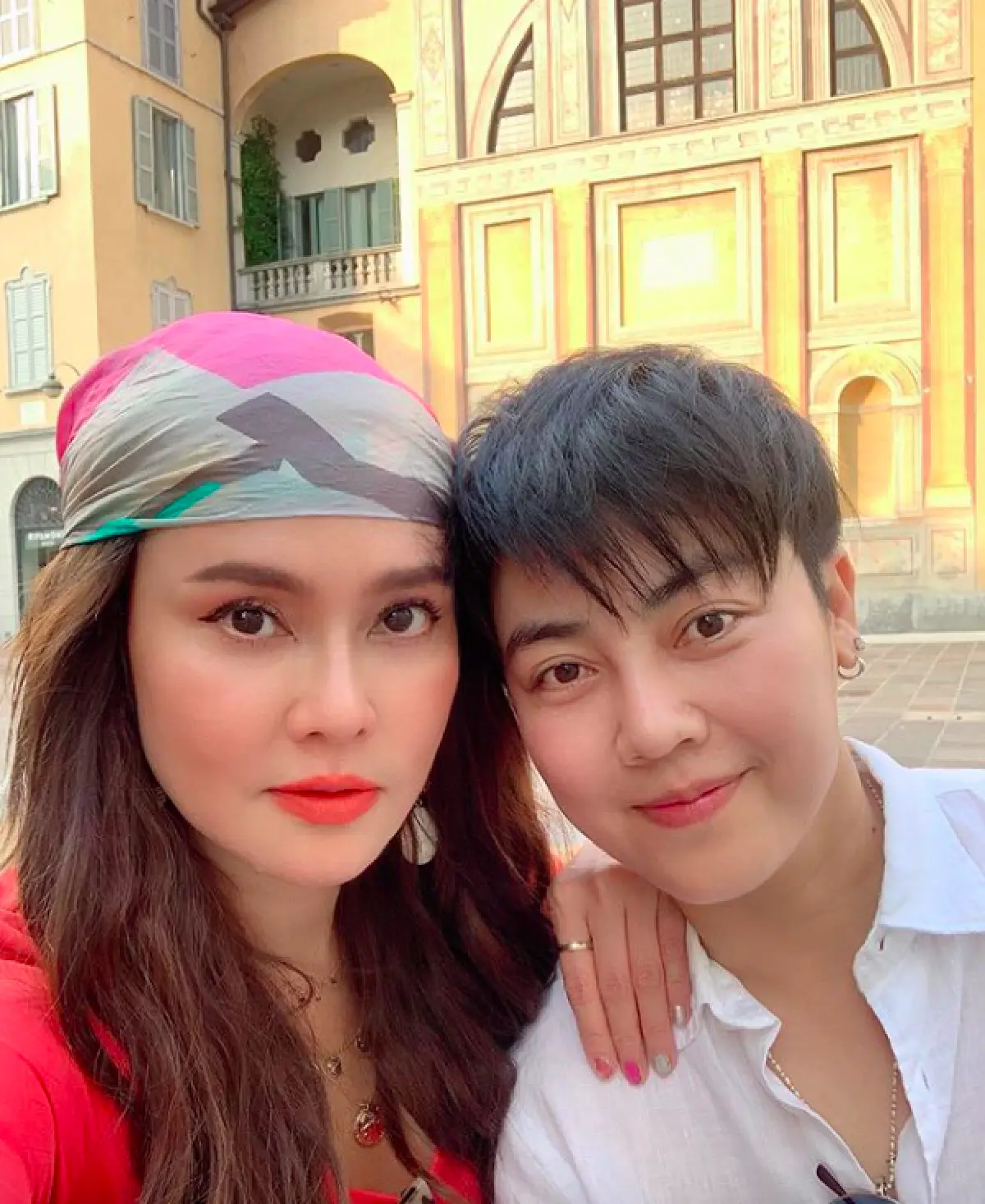 “ใหม่ เจริญปุระ” ควงหวานใจสาวหล่อ “นิด” กระชับรัก 22 ปี เที่ยวอิตาลี