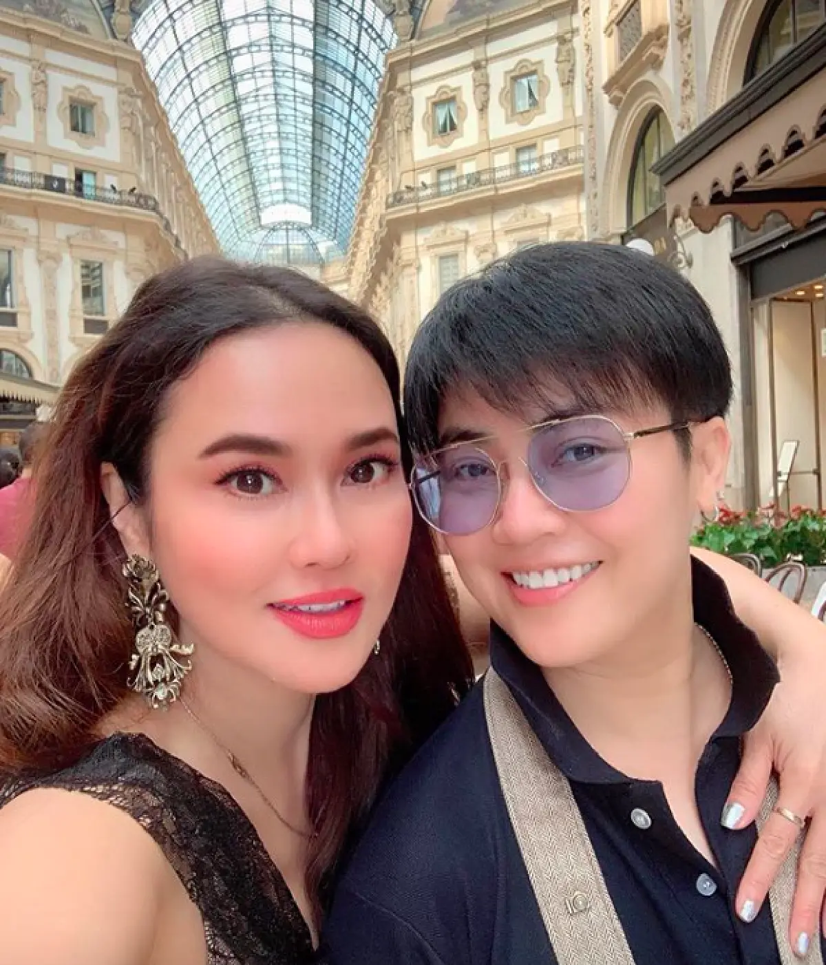 “ใหม่ เจริญปุระ” ควงหวานใจสาวหล่อ “นิด” กระชับรัก 22 ปี เที่ยวอิตาลี