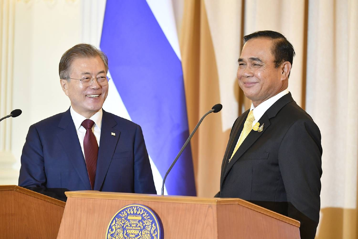 "บิ๊กตู่" ชวนเกาหลีลงทุน ย้ำไทยพร้อมเป็นศูนย์กลางการค้า "บิ๊กตู่" ชวนเกาหลีลงทุน ย้ำไทยพร้อมเป็นศูนย์กลางการค้า