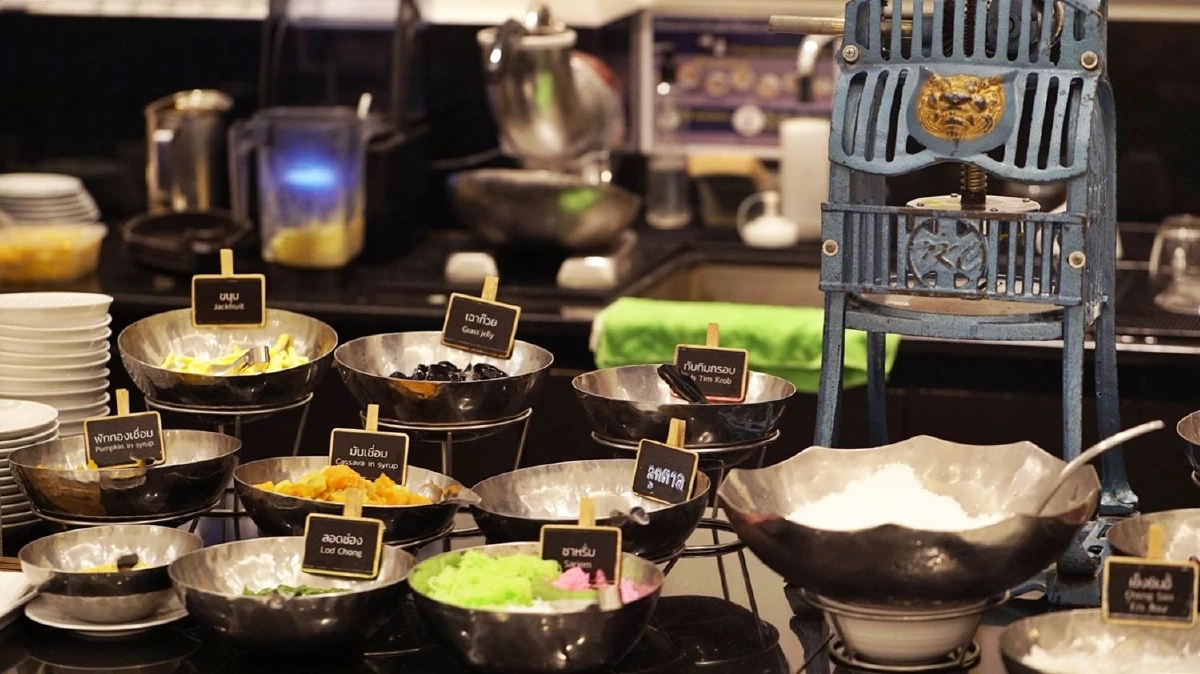 BlueSpice ข้าวต้มโต้รุ่งบุฟเฟ่ต์จัดหนัก อัดเต็มพิกัดไม่จำกัดเวลา