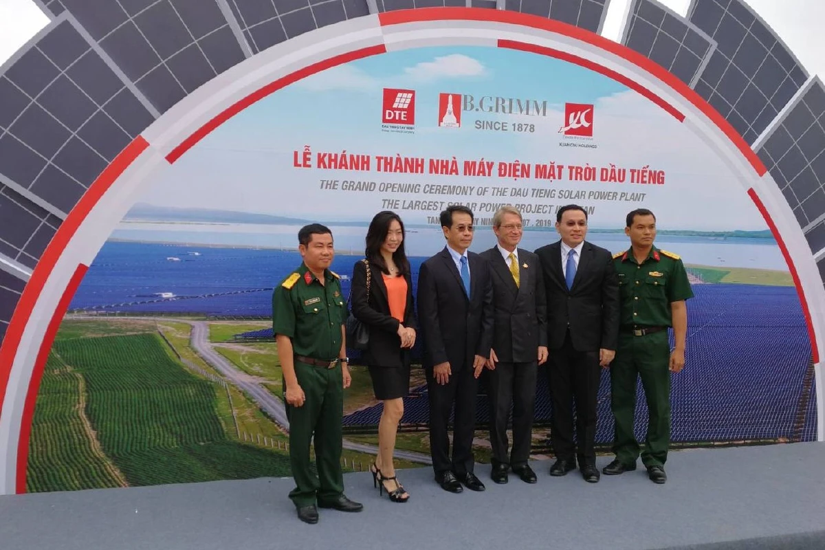 บี.กริม เพาเวอร์ เปิดโรงไฟฟ้าแสงอาทิตย์ในเวียดนาม