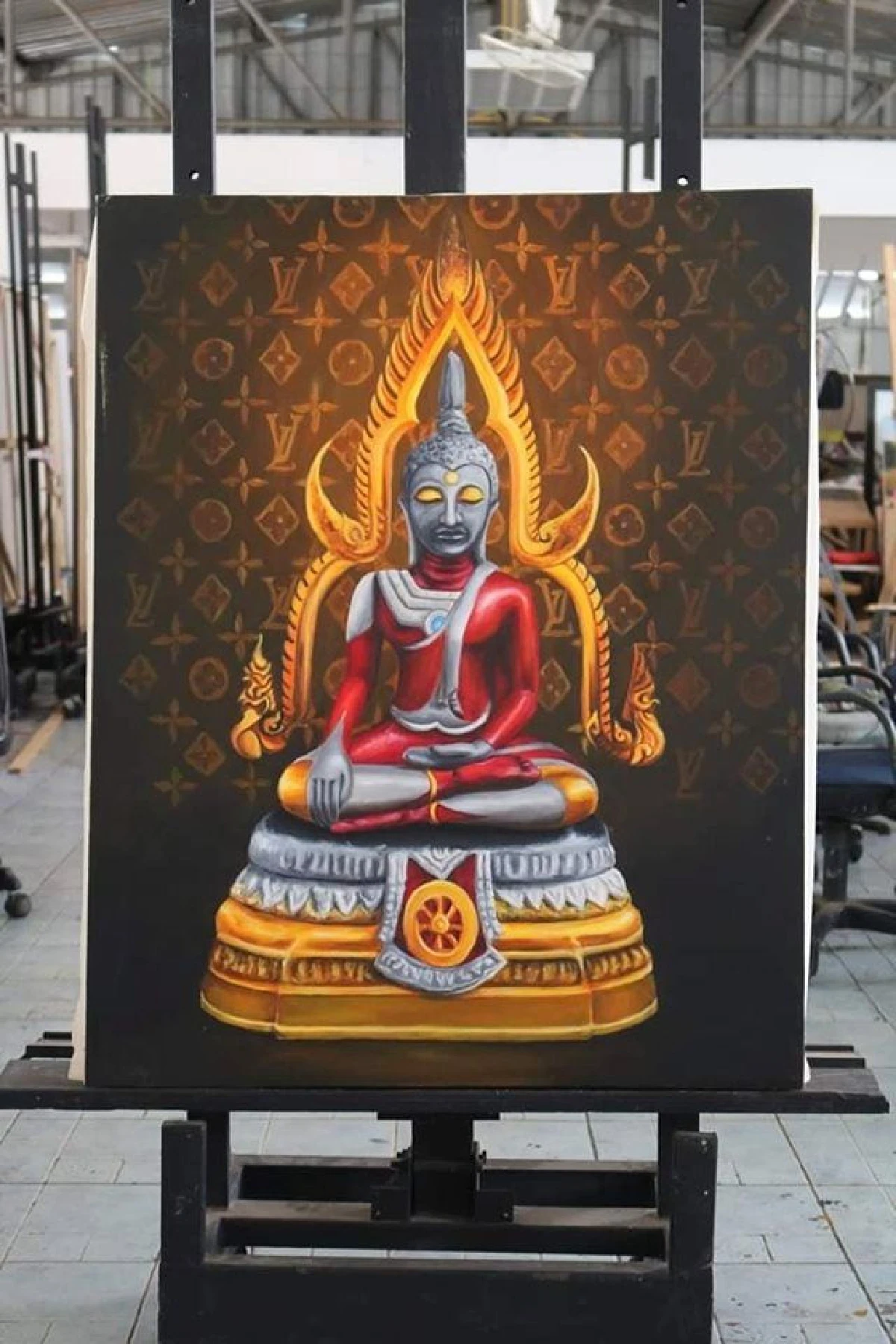 เจ้าของภาพวาด "พระพุทธรูปอุลตร้าแมน" เผยไม่มีเจตนาลบหลู่พร้อมขอขมาเจ้าคณะจังหวัด