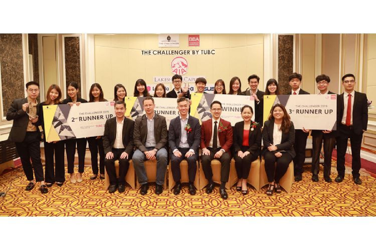 เอไอเอ ประเทศไทย ร่วมเป็นกรรมการตัดสินการแข่งขันวิเคราะห์ปัญหาเชิงธุรกิจ ประจำปี 2562 (The Challenger by TUBC 2019) เอไอเอ ประเทศไทย ร่วมเป็นกรรมการตัดสินการแข่งขันวิเคราะห์ปัญหาเชิงธุรกิจ ประจำปี 2562 (The Challenger by TUBC 2019)