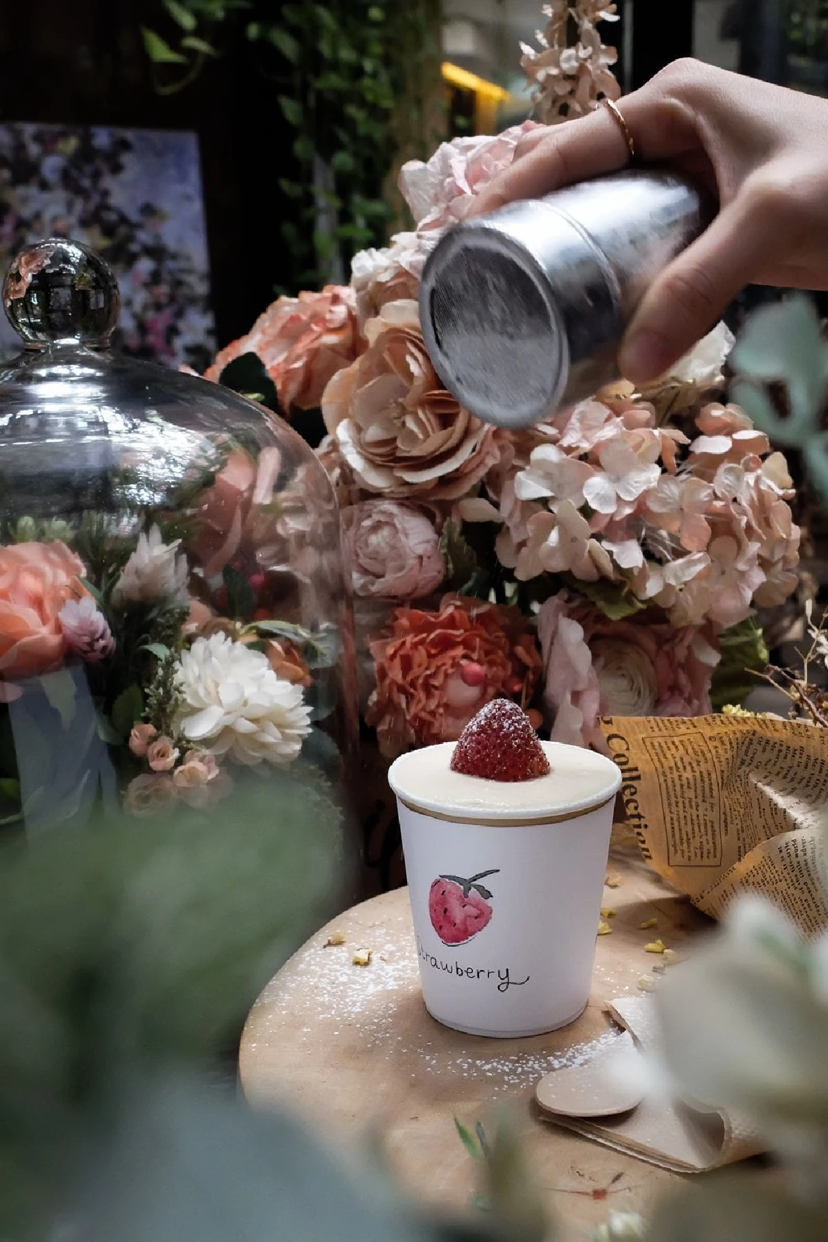 จิบชาในสวนลับกับหมู่มวลดอกไม้ @The Blooming Gallery