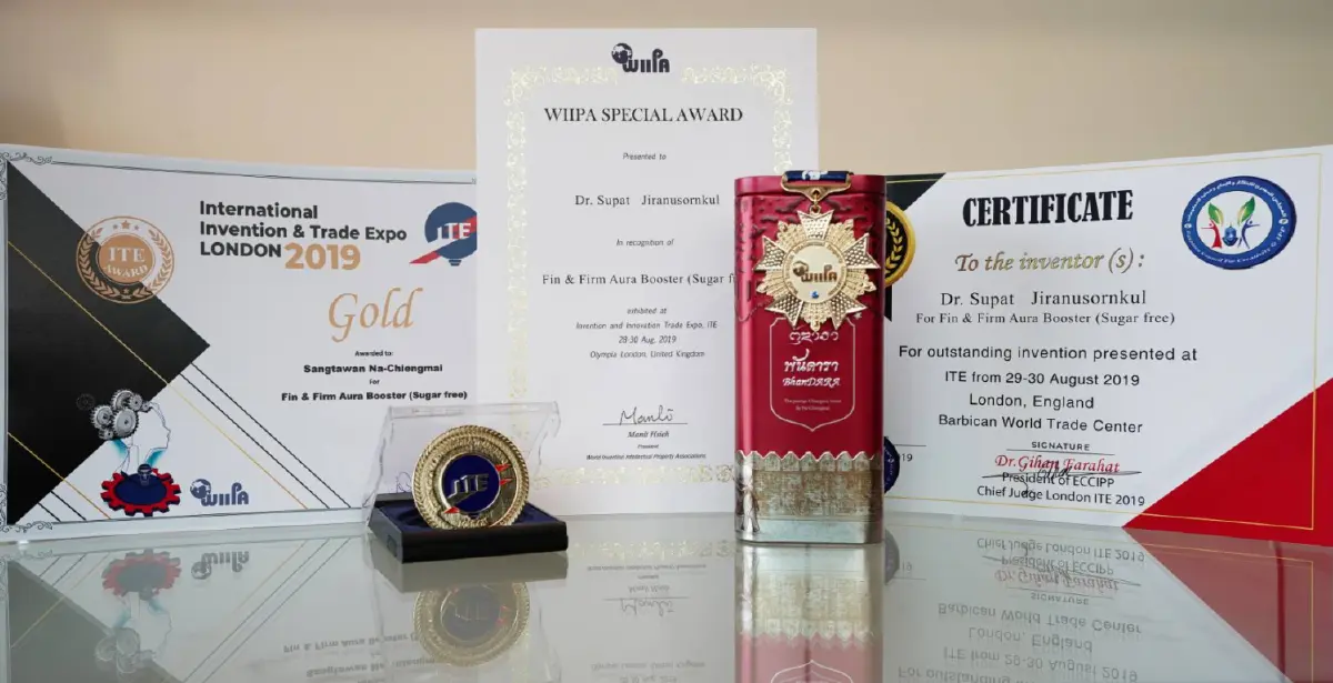 นักวิจัยม.เชียงใหม่เจ๋งคว้าเหรียญทองผลงานผลิตคอลาเจนแบบดูดซึมผ่านกระพุ้งแก้ม