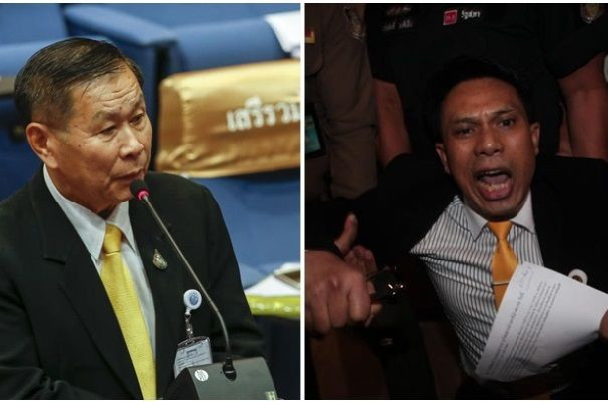 'เสรีพิศุทธ์'แฉ'ธีทัชฐ์'ผู้ช่วย ส.ส.ธรรมนัส สติแตก!! ป่วนถูกตำรวจสภาหิ้ว 'เสรีพิศุทธ์'แฉ'ธีทัชฐ์'ผู้ช่วย ส.ส.ธรรมนัส สติแตก!! ป่วนถูกตำรวจสภาหิ้ว