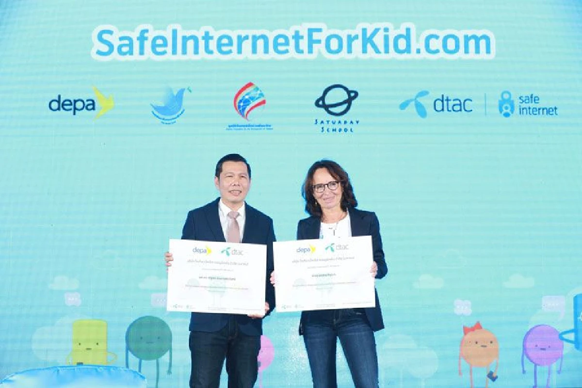 ดีแทค เทเลนอร์ กรุ๊ป และ DEPA สร้าง SafeInternetForKid.com แหล่งเรียนรู้เพื่อช่วยเยาวชน “รับมือความเสี่ยงบนโลกออนไลน์”
