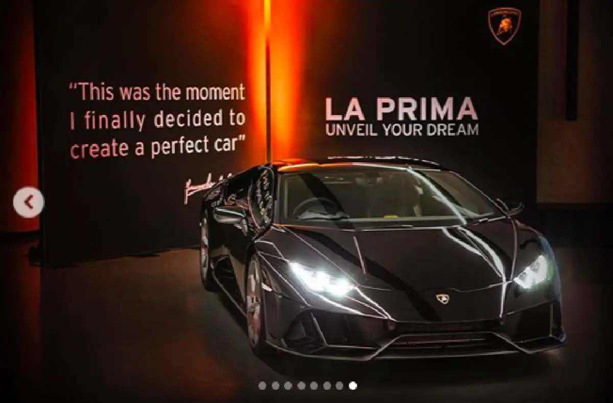 พ่อก็คือพ่อ! "น็อต วิศรุต" หล่อและรวยมาก ถอย Lamborghini รุ่นใหม่ คันแรกในไทย